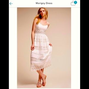 Rare BHLDN harlyn Marigny dress in size small- excellent used condition